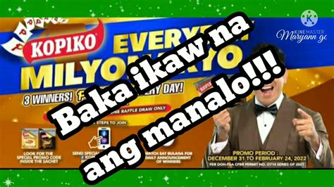 kopiko philippines raffle promo 2023